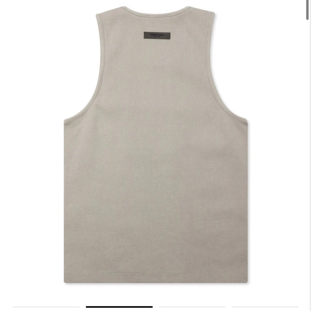 Fear of God Essentials Waffle Tank “Seal”, new with tags - Picture 2 of 10